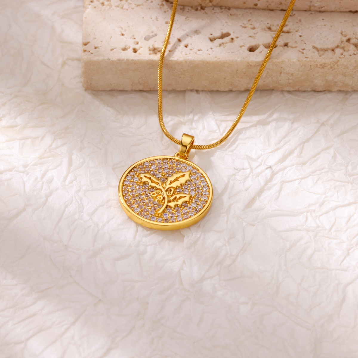 Zirkoon Bloem Kettingen Voor V - Birth Flower Necklace recensie en prijs