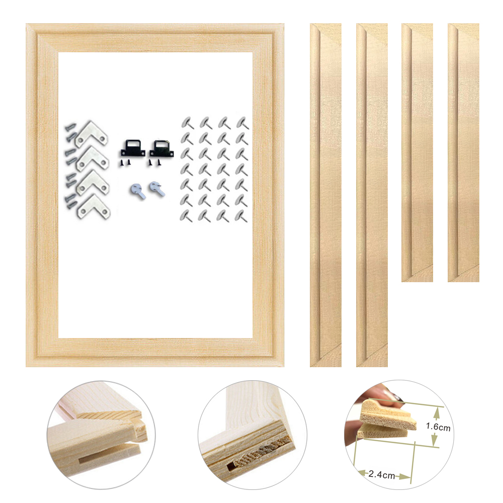 30x40 50x70 70x100cm canvas fr - Engraved Wood Frame recensie en prijs