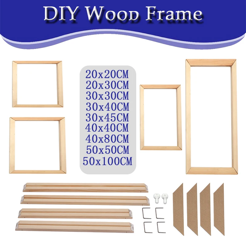 Diy Houten Frame 30X40 40X80 5 - Engraved Wood Frame recensie en prijs