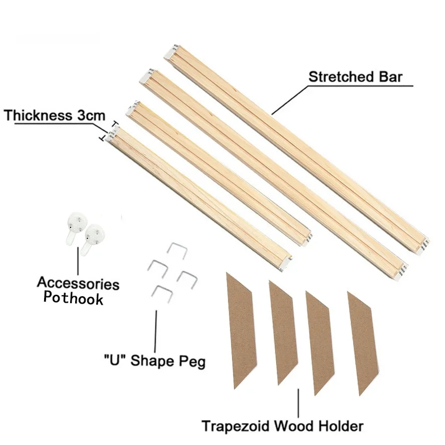 Diy Houten Frame 30X40 40X80 5 - Engraved Wood Frame recensie en prijs