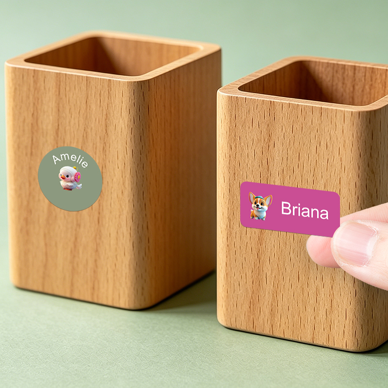 Gepersonaliseerde naamlabels - - Personalized Name Box recensie en prijs